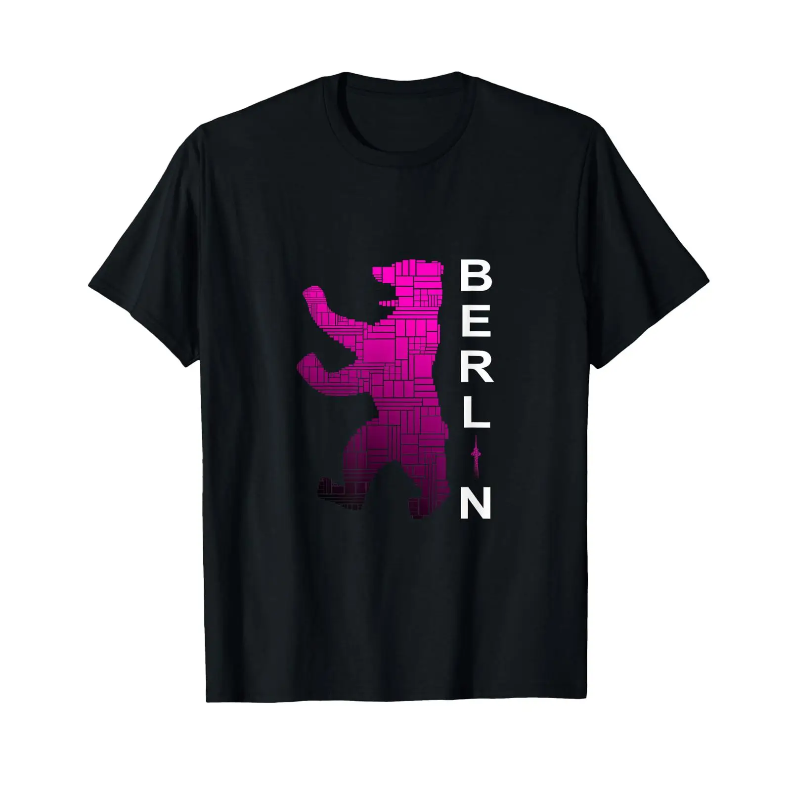 Vintage Fashion Berlin - T-Shirt mit deutschem Text „Ich liebe