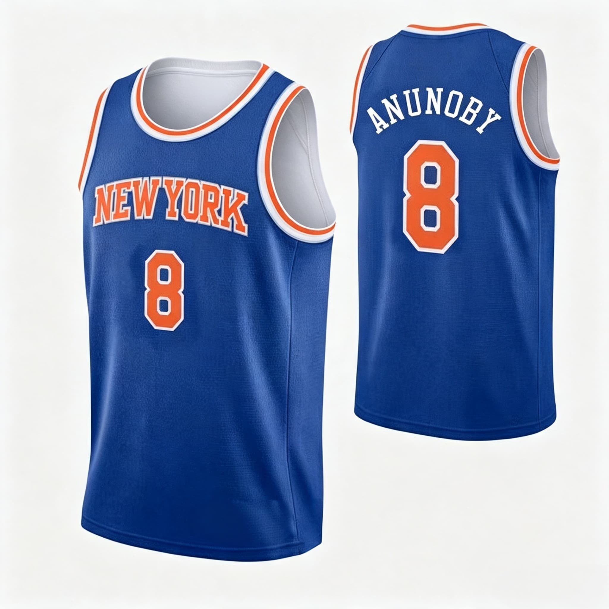 Vintage Fashion York - Männer Anunoby # 8 New York