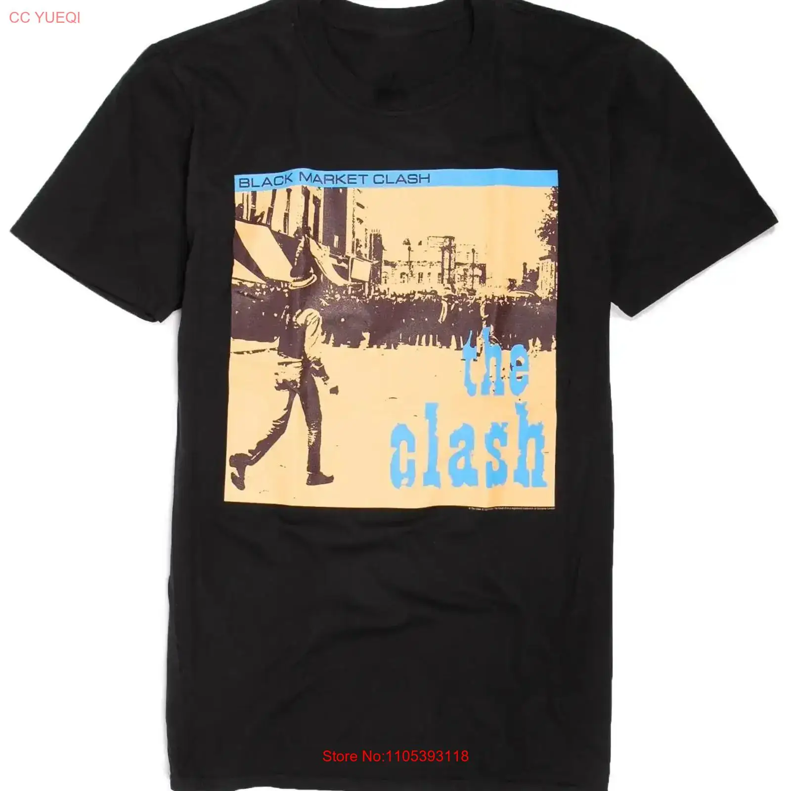 Vintage Fashion Market - Seltenes The Clash T-Shirt Black Market