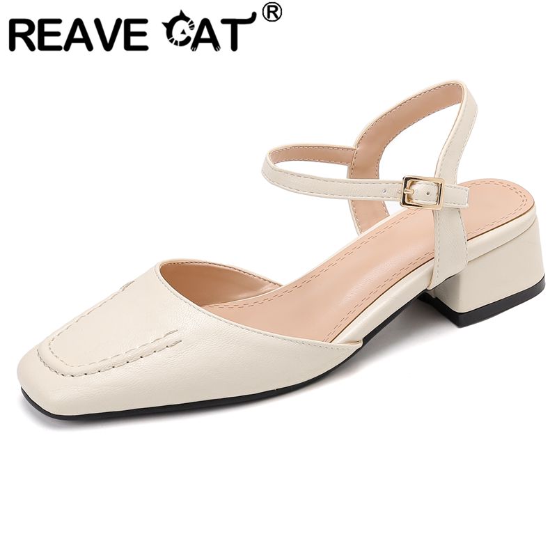 Vintage Fashion Plus Size - REAVE CAT 2025 Weibliche Sandalen Karree