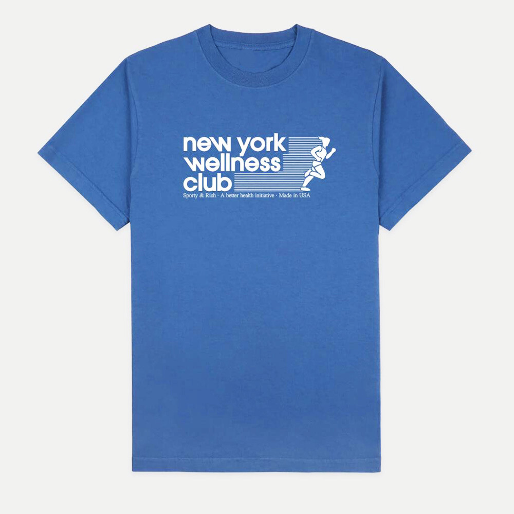 Vintage Fashion York - New York Wellness Club T-Shirts mit
