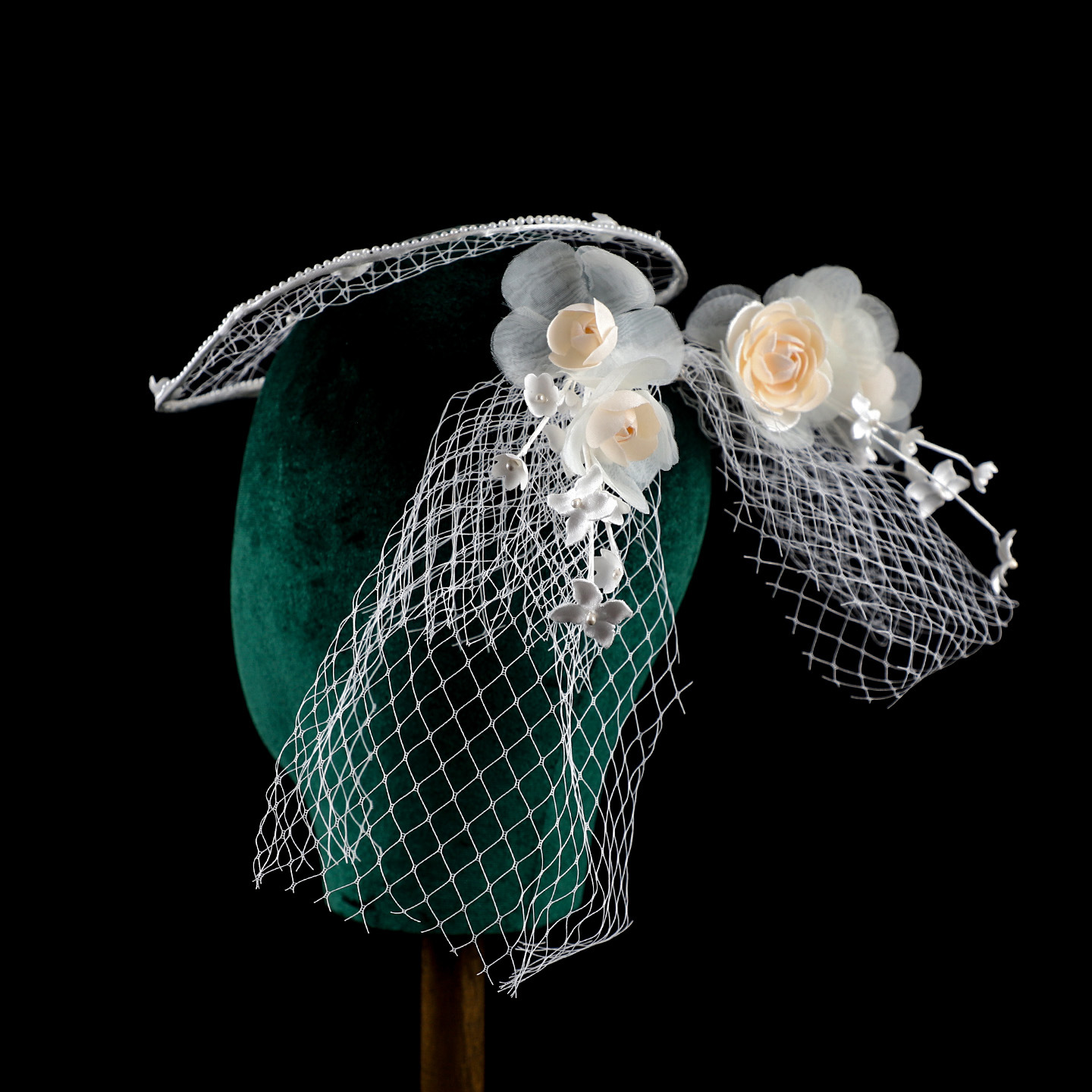 Vintage Fashion Eras - Vintage Haarschmuck-Set im Republik-Stil mit ätherischem