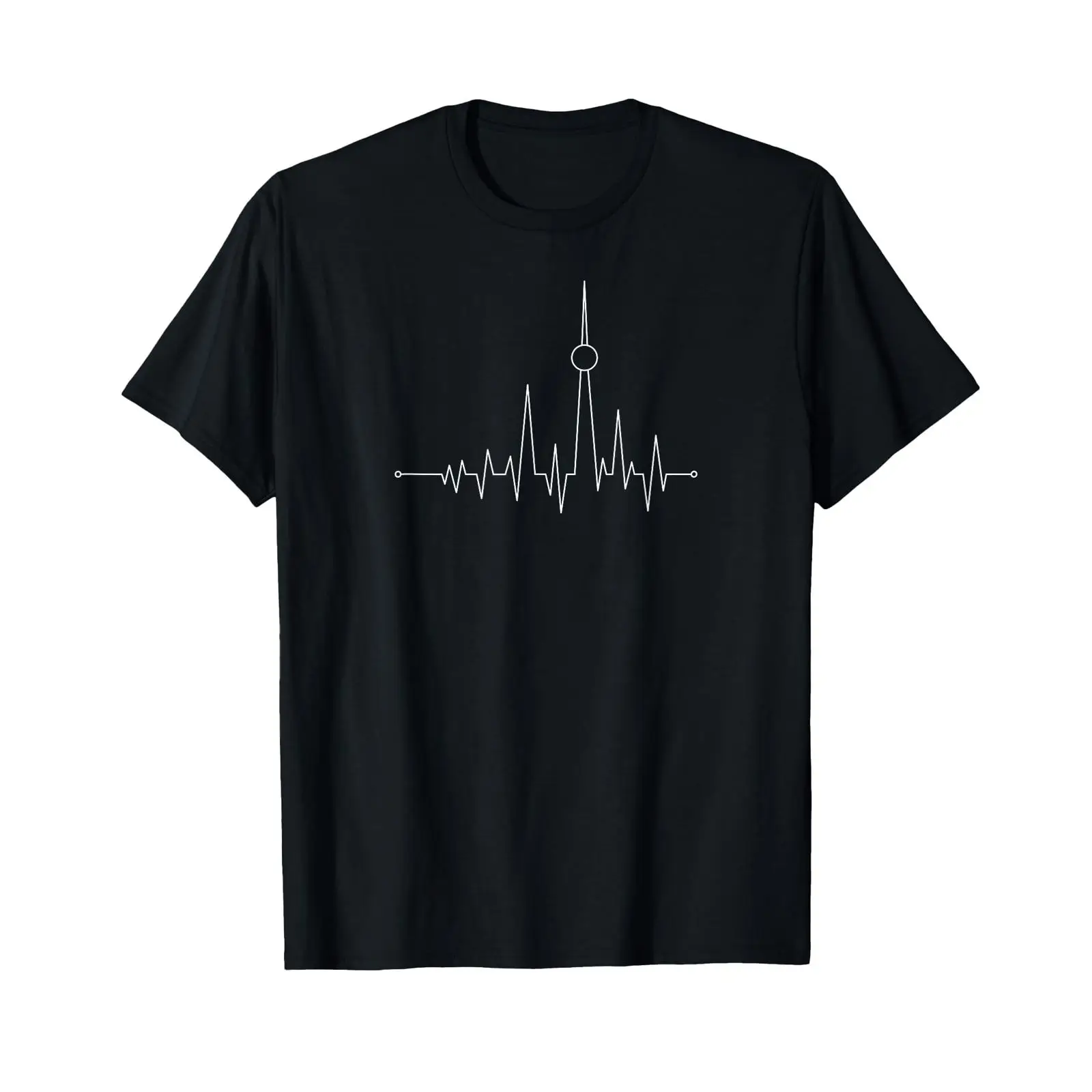 Vintage Fashion Berlin - Heartschlag Berlin Puls T-Shirt mit TV