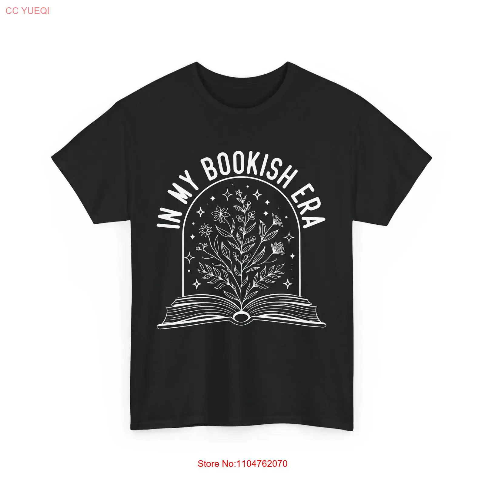 Vintage Fashion Eras - Buch-T-Shirt „Funny Reading In My Bookish