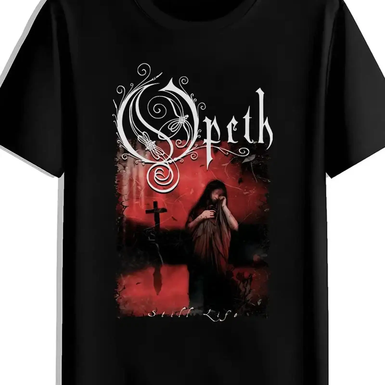 Vintage Fashion Icons - Herren-T-Shirt im Gothic-Rock-Band-Stil, inspiriert von Opeth,