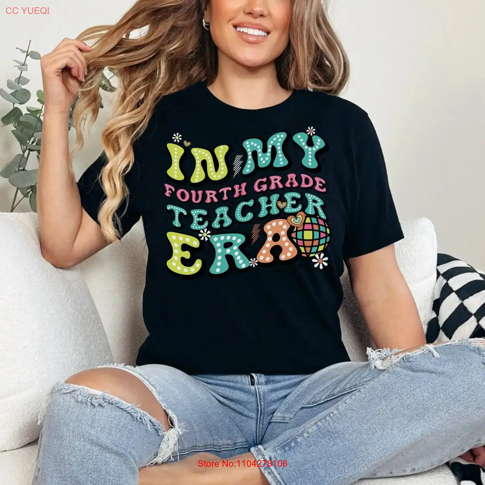 Vintage Fashion Eras - T-Shirt für Lehrer der 4. Klasse,