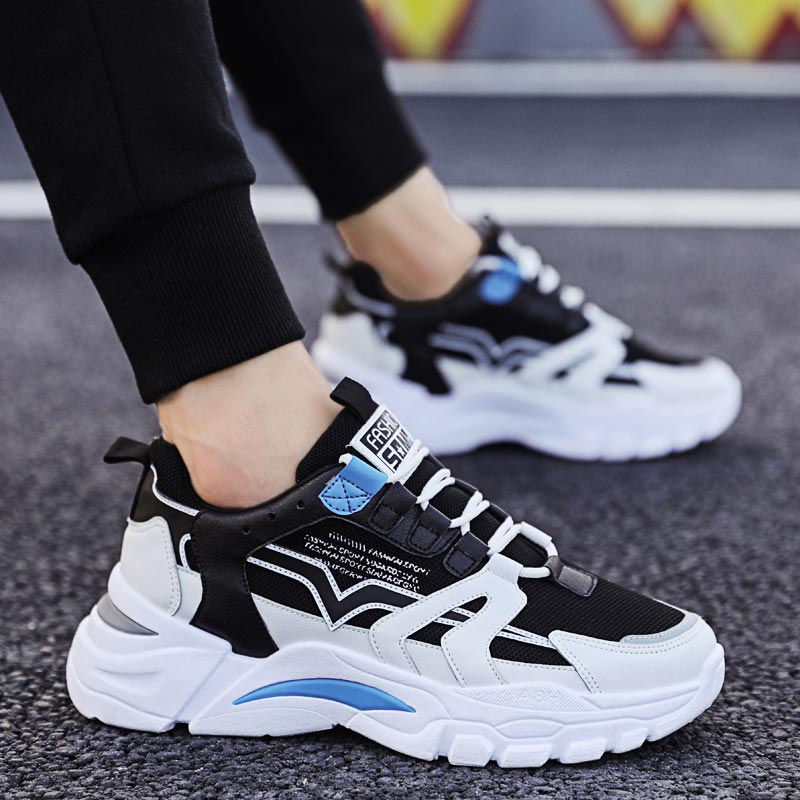 Vintage Fashion Online Store - Große Größe Chunky Höhe Mann Turnschuhe