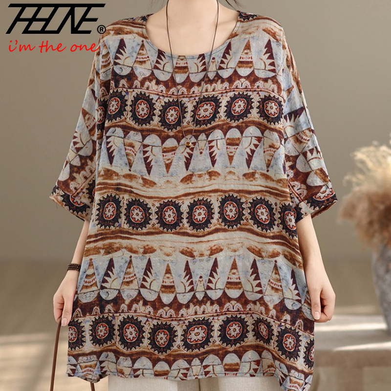 Vintage Fashion Plus Size - THHONE Plus Size Mode Sommer Damenbluse