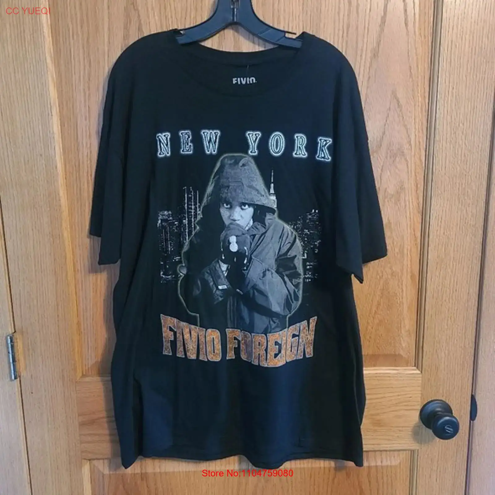 Vintage Fashion York - Rue21 Fivio Foreign New York Herren-T-Shirt,