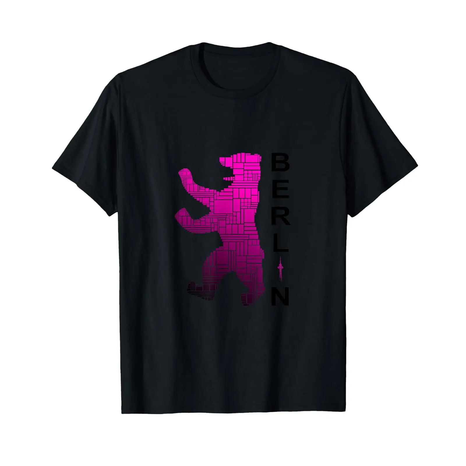 Vintage Fashion Berlin - T-Shirt mit deutschem Text „Ich liebe