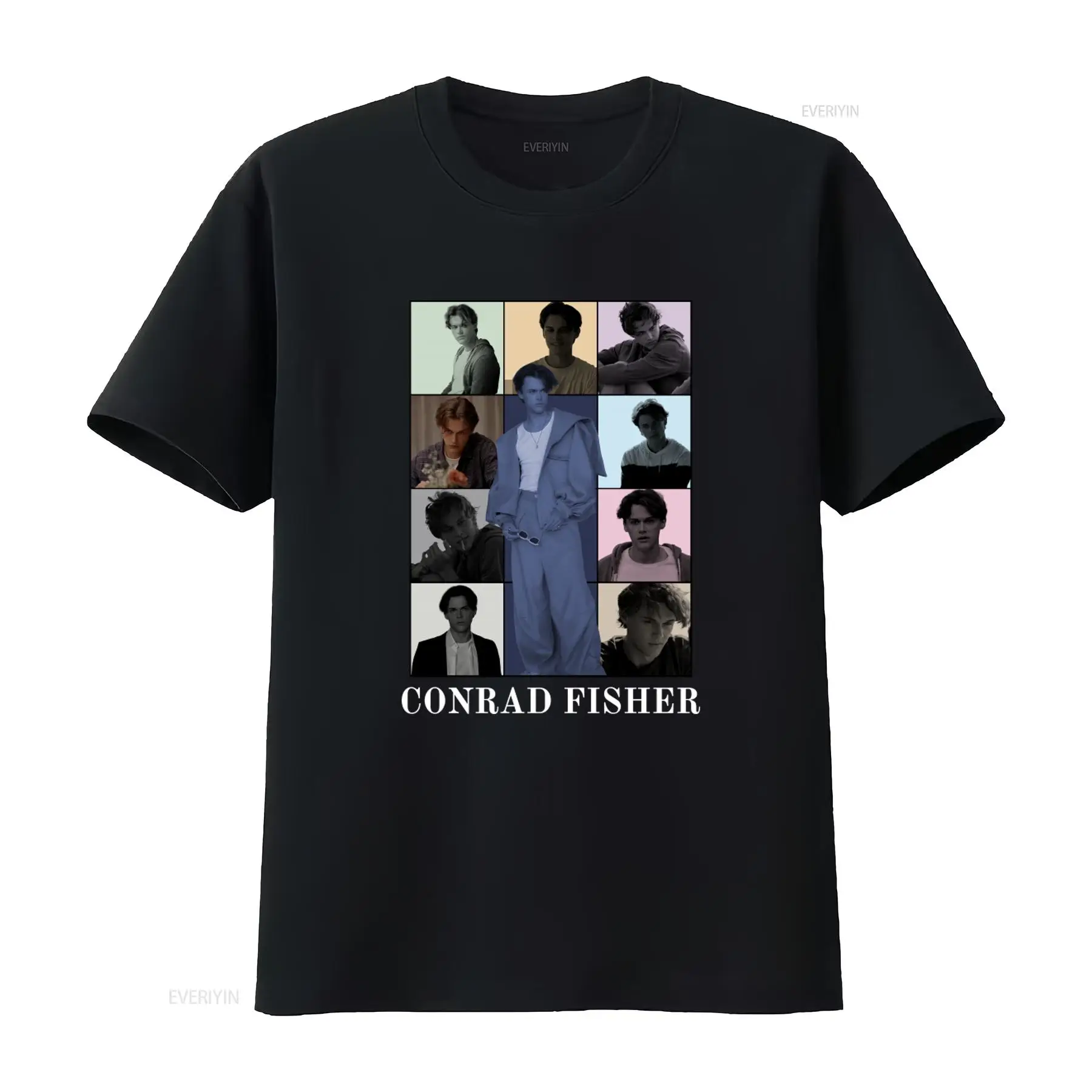 Vintage Fashion Eras - Conrad Fisher Eras T-Shirt Stilvolles Multi-Portrait-Design
