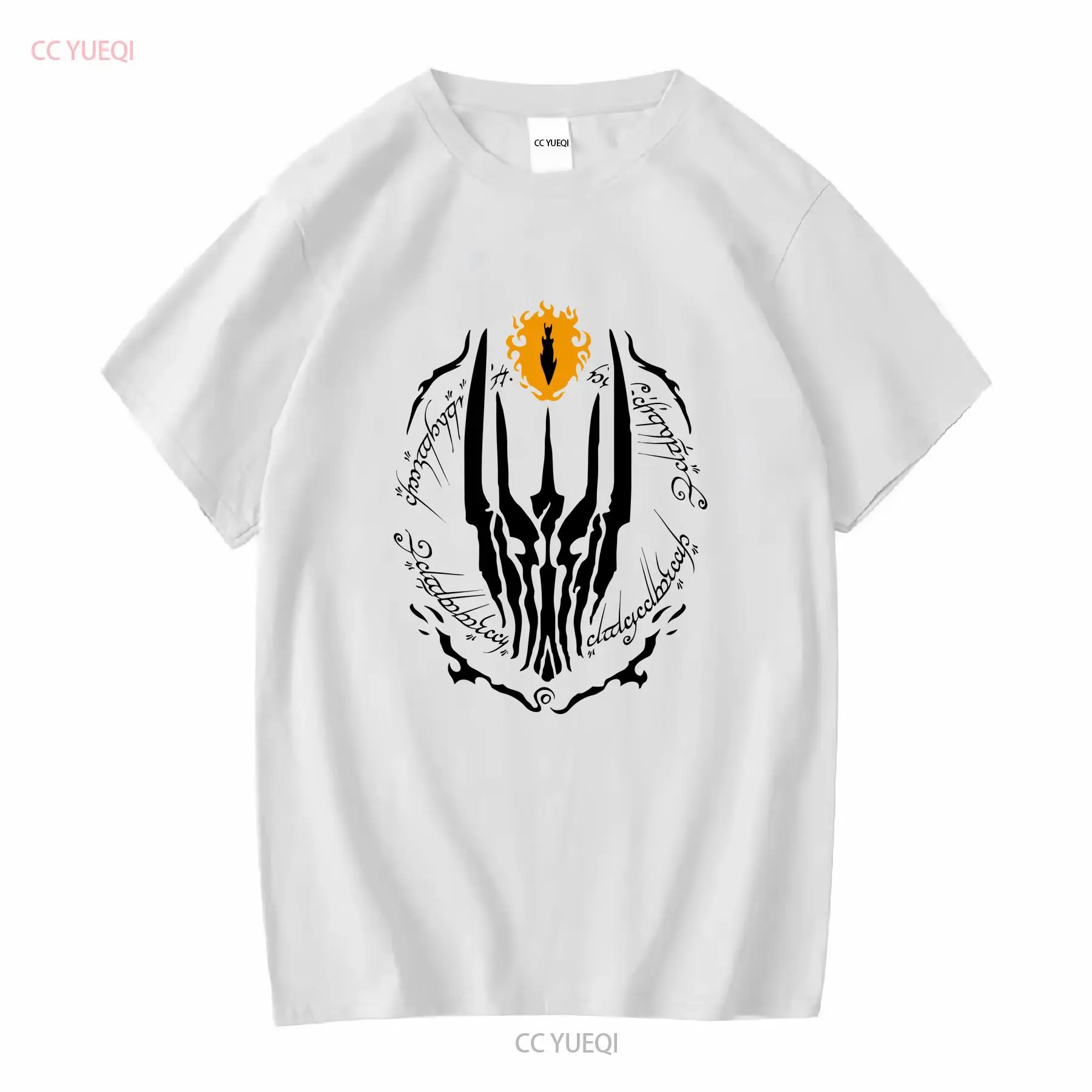 Vintage Fashion Books - Der Eine-Ring-T-Shirt mit Sauron-Auge, LOTR-inspiriert für