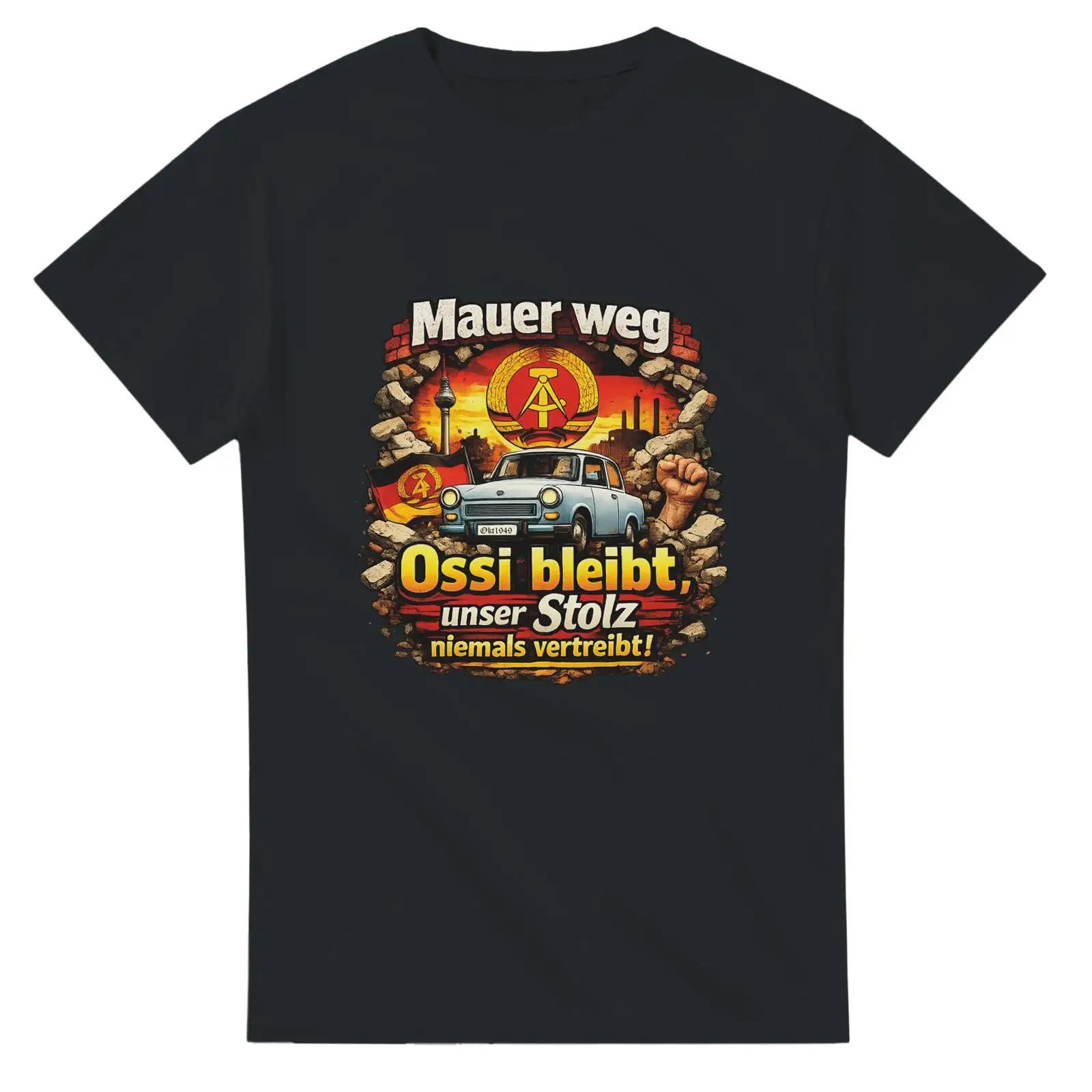 Vintage Fashion Berlin - Mauerweg Ossi Ostdeutschland GDR Stolz Trabant