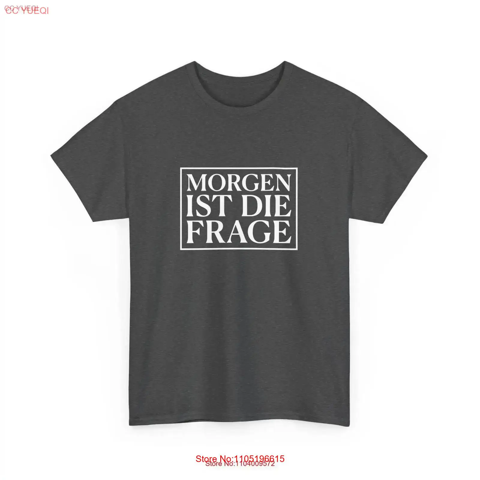 Morgen ist die Frage-T-Shirt B – Vintage Fashion Berlin Bewertung und Preis