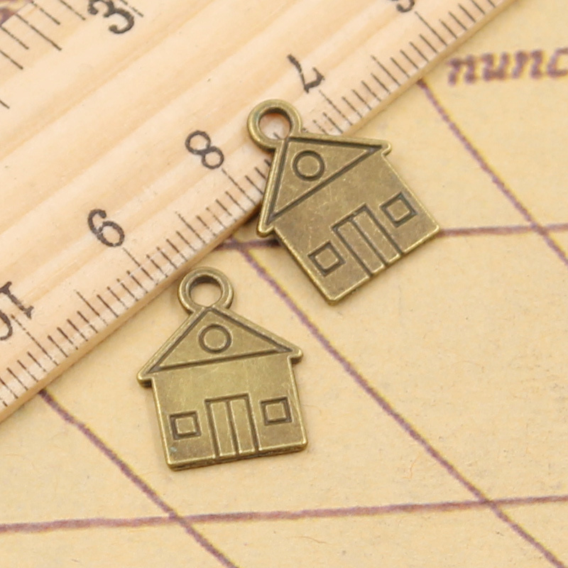 20pcs Charms Kabine Haus Gebäu – Vintage Fashion Build Bewertung und Preis