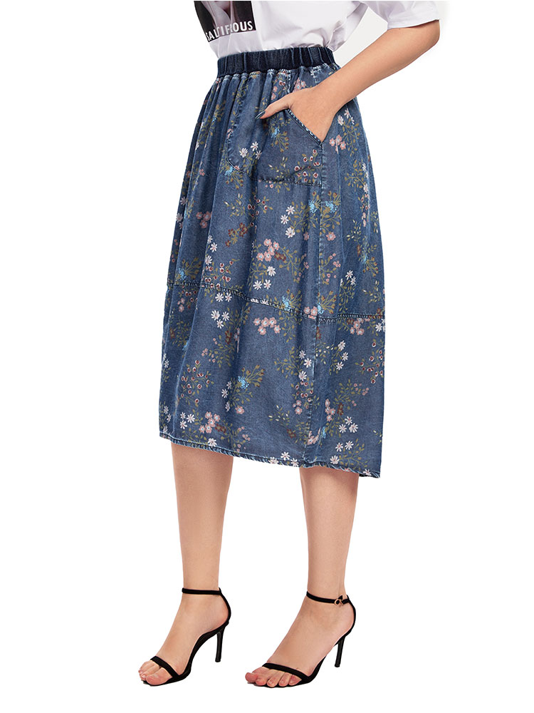 Lässiger Jeansrock für Damen i – Vintage Fashion Plus Size Bewertung und Preis