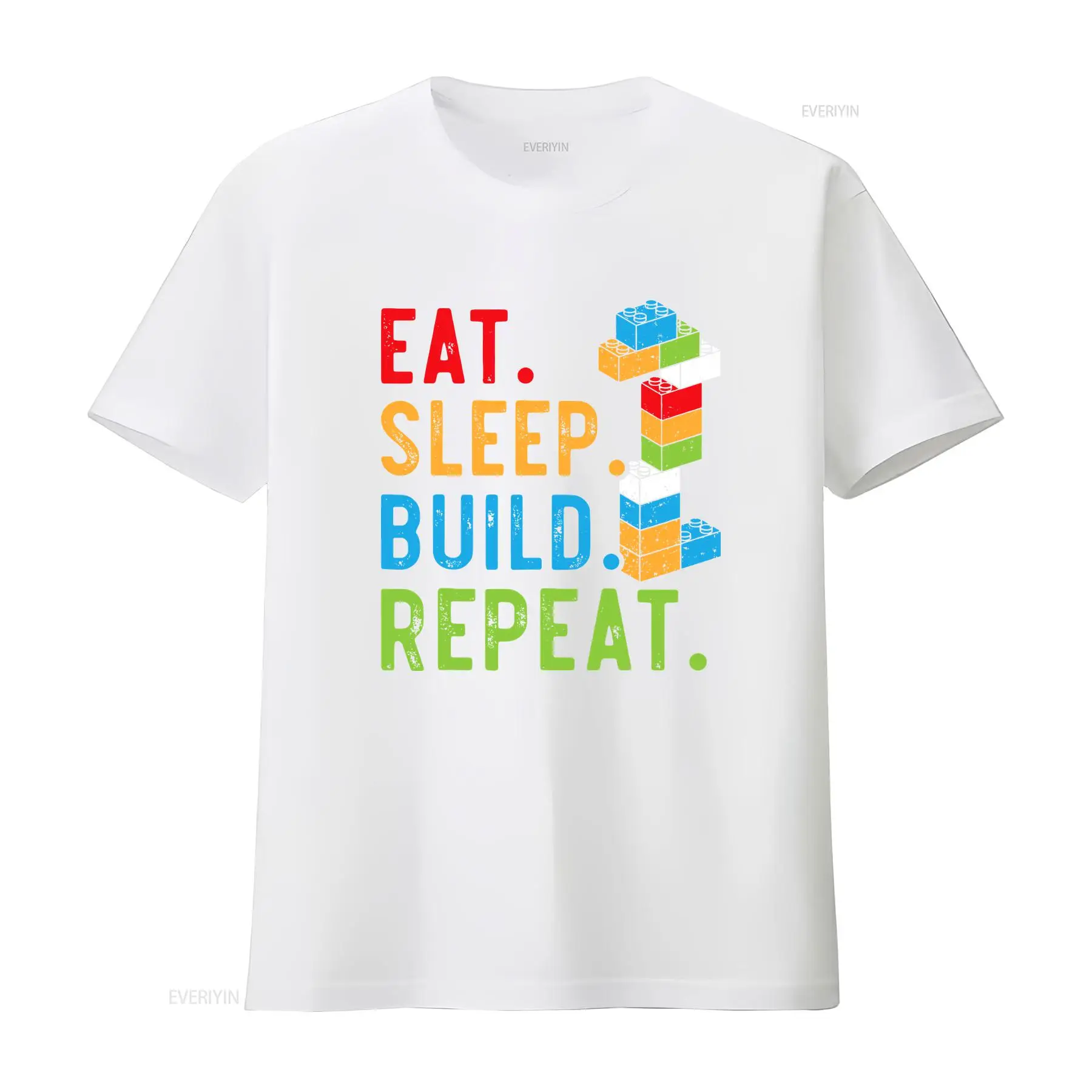 Eat Sleep Build Repeat Master  – Vintage Fashion Build Bewertung und Preis