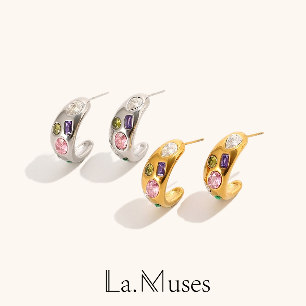 La. Muses Geometrische Farbige – Vintage Fashion La Bewertung und Preis