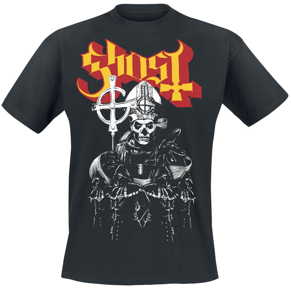Ghost Vintage Band Logo Print  – Vintage Fashion Icons Bewertung und Preis