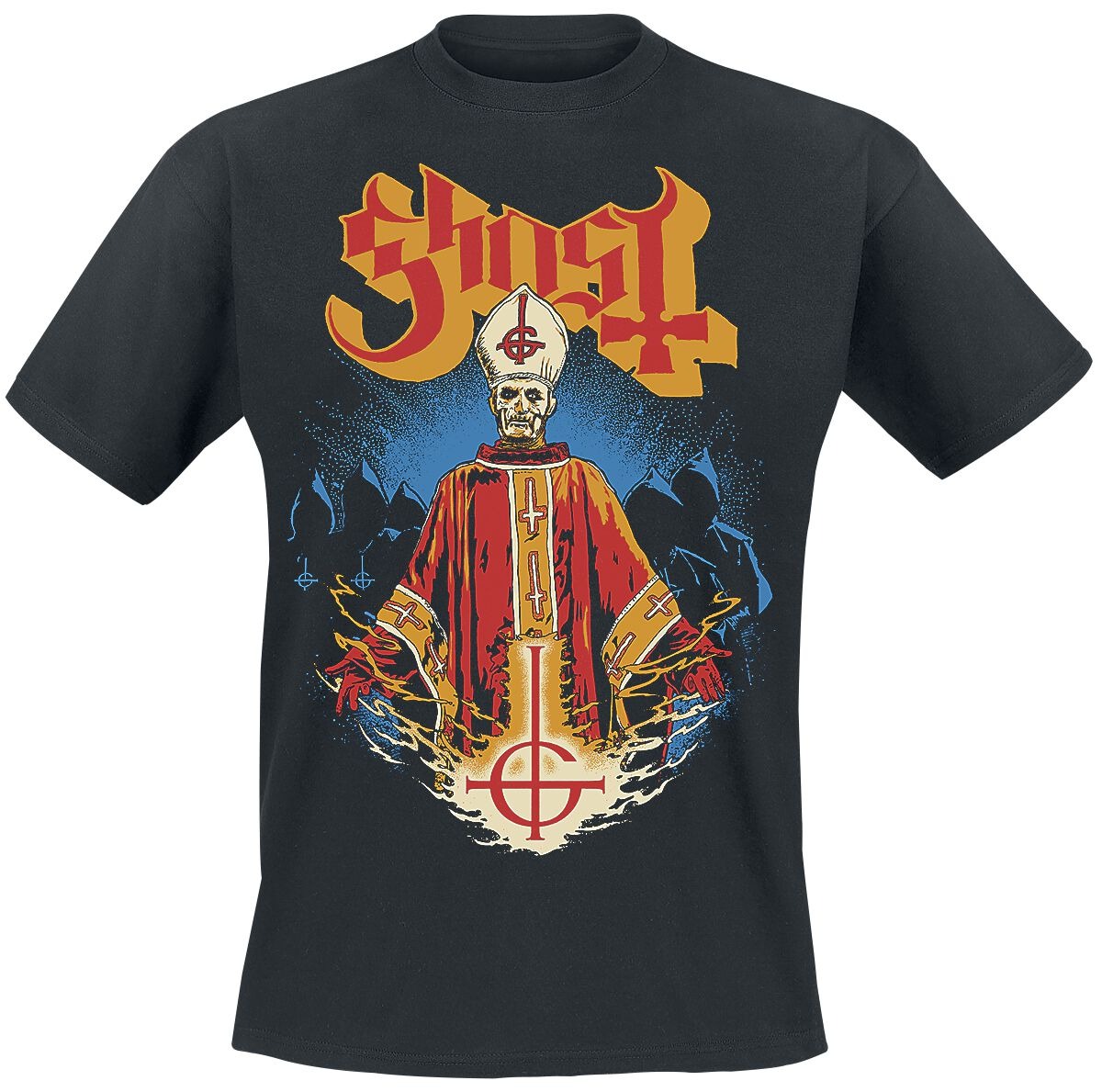 Ghost Vintage Band Logo Print  – Vintage Fashion Icons Bewertung und Preis
