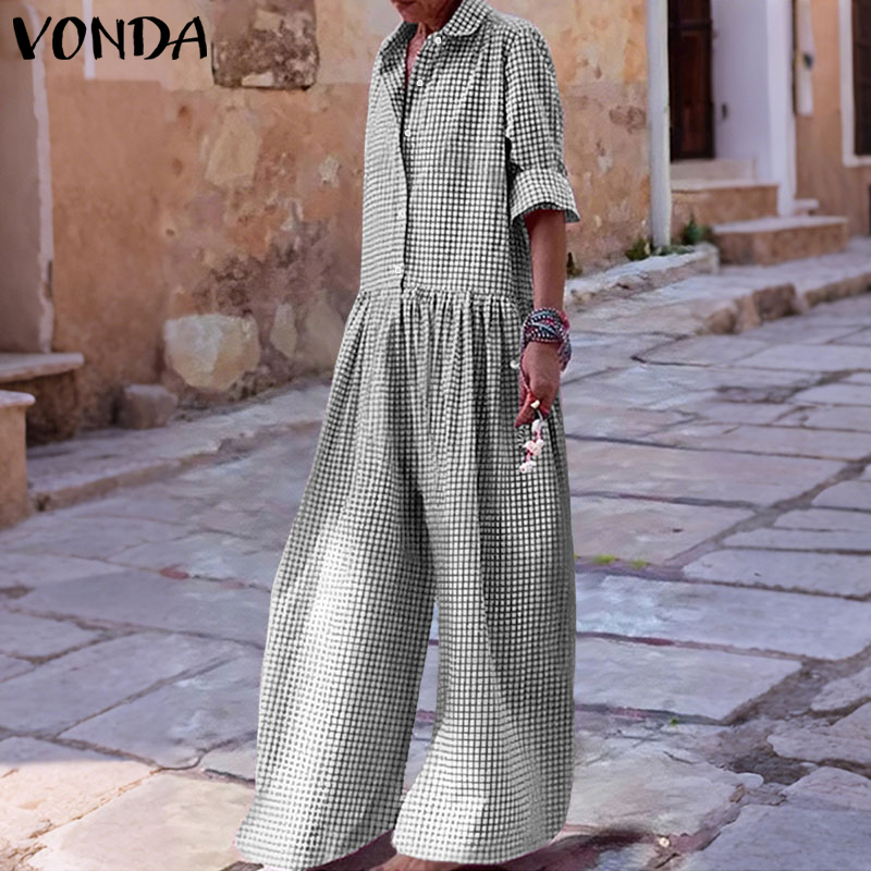 Plus Größe 5XL VONDA Vintage O – Vintage Fashion Plus Size Bewertung und Preis