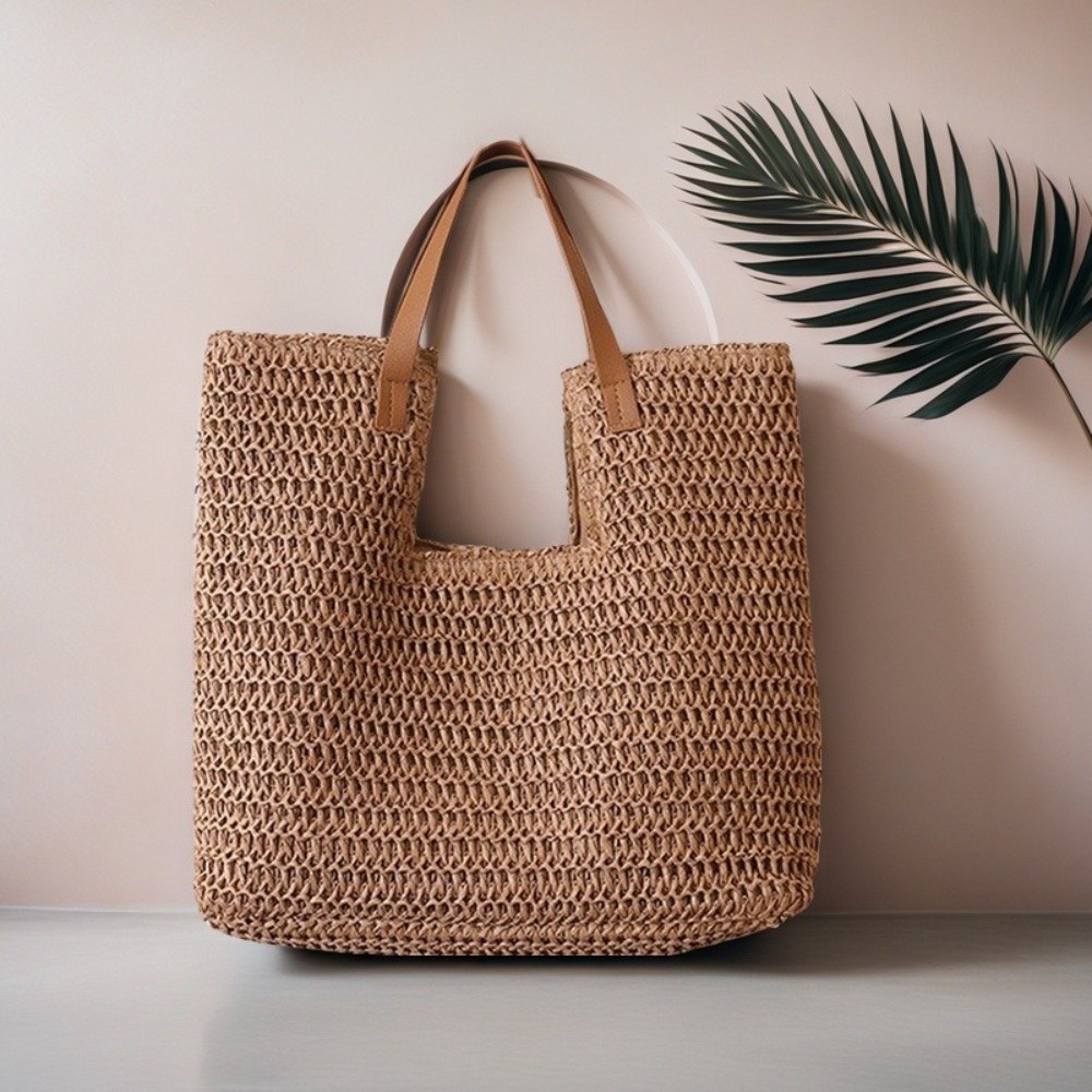 Vintage-Stil Stroh-Schultertas – Vintage Fashion Market Bewertung und Preis