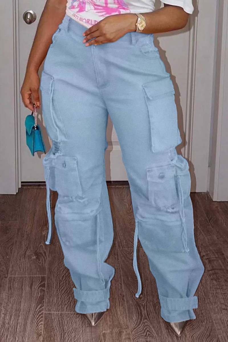 Plus Größe Cargo Denim Jeans T – Vintage Fashion Plus Size Bewertung und Preis