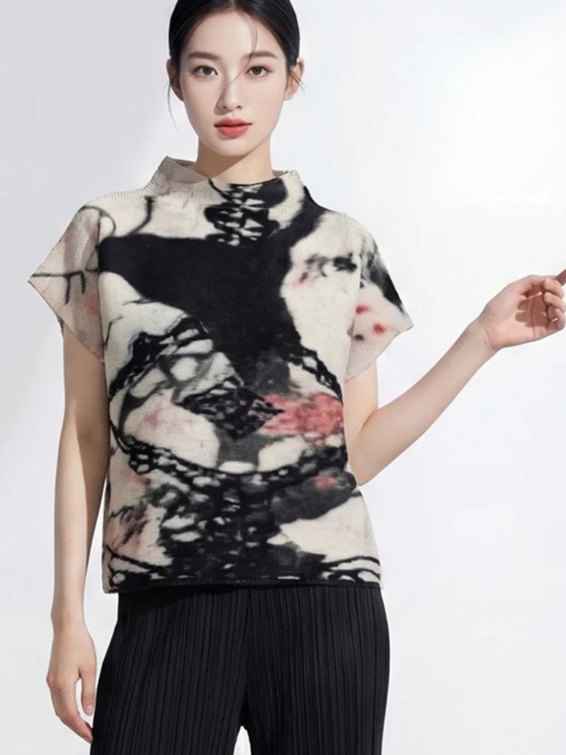 Kurzärmliges Damen-Mode-T-Shir – Vintage Fashion Build Bewertung und Preis